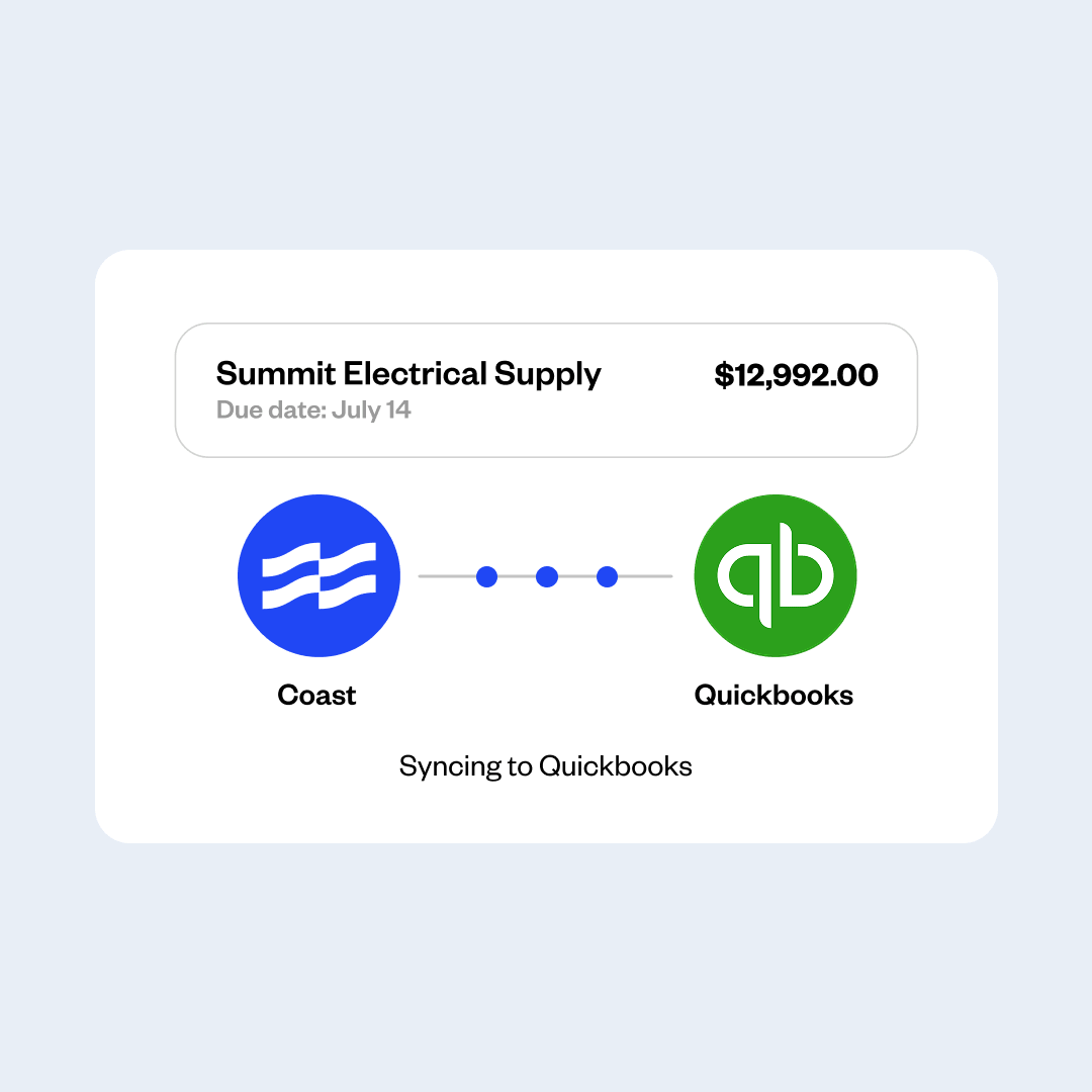 Bill Pay Accounting Sync Module